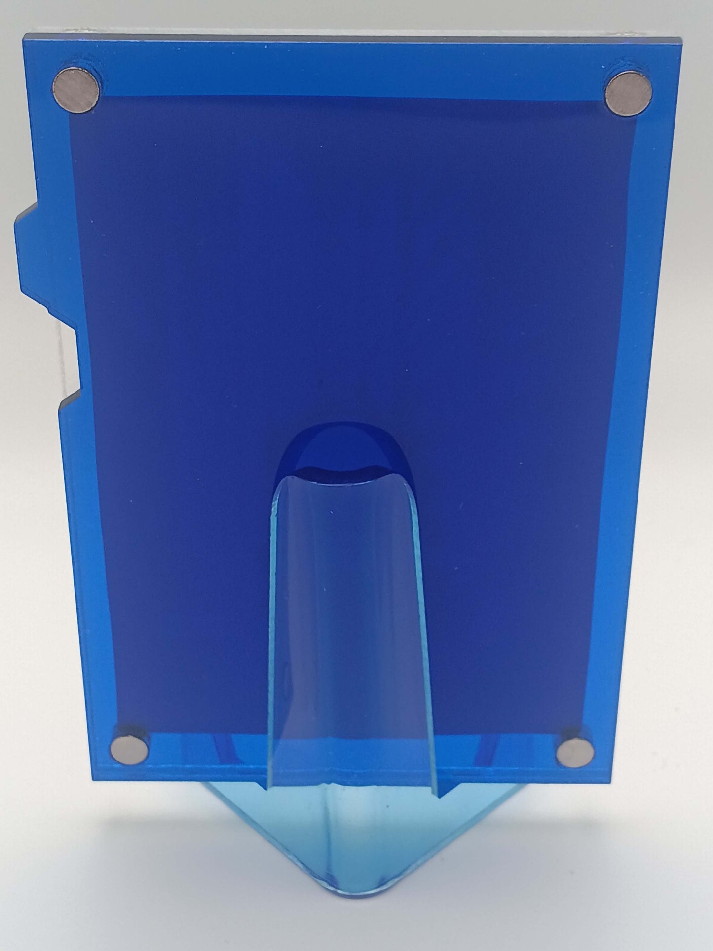 Easy Open Dark Blue Magnetic Card Display Case