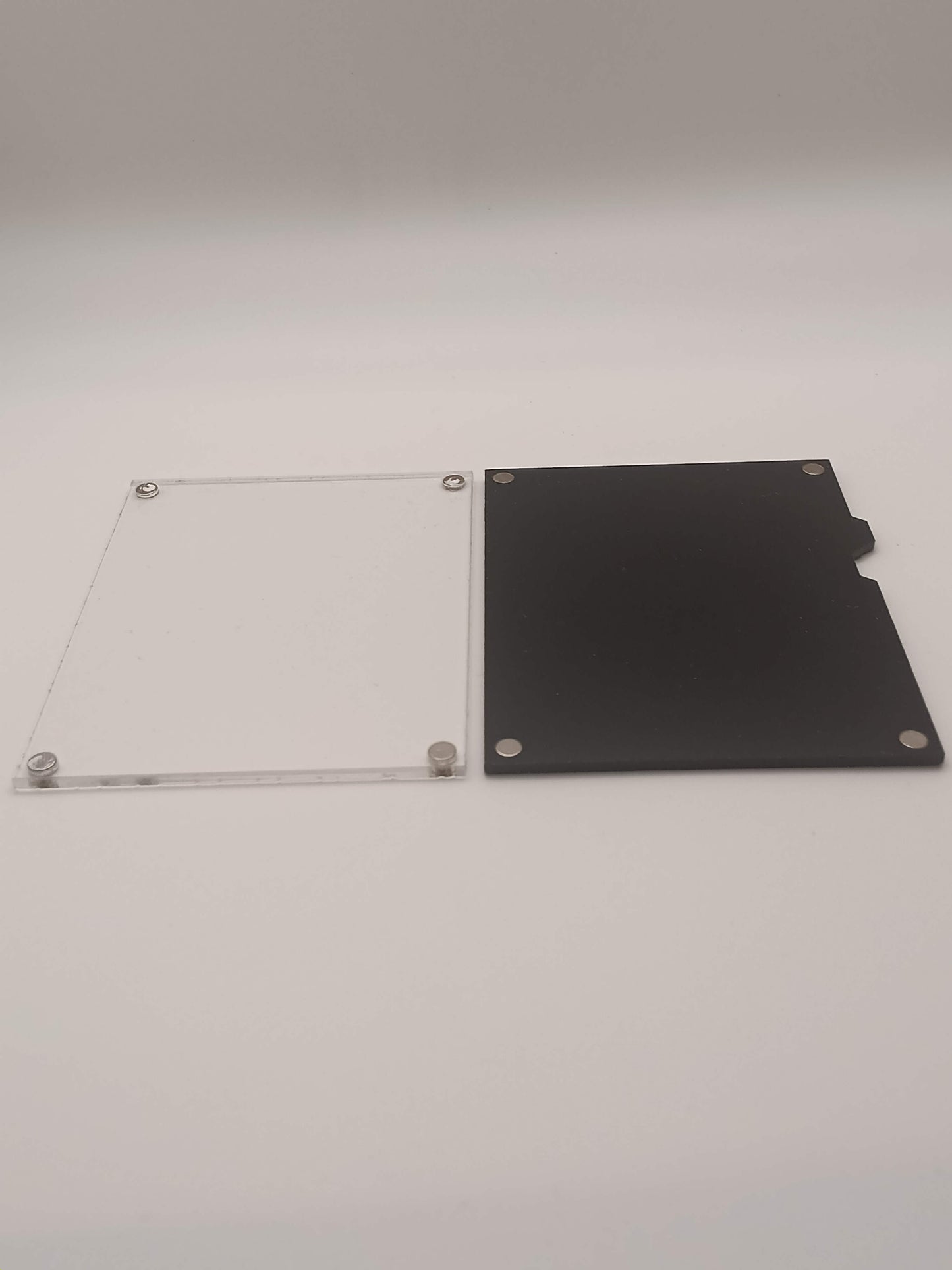 Large Easy Open Black Magnetic Card Display Case