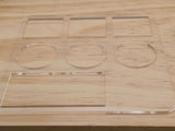 (7) Multiuse Platter Router Guide Template