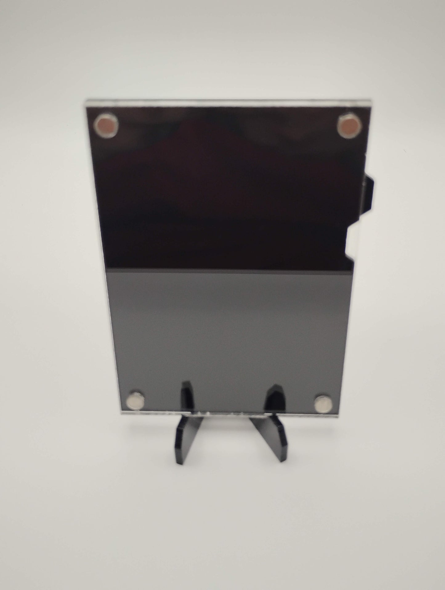 Easy Open Black Magnetic Card Display Case