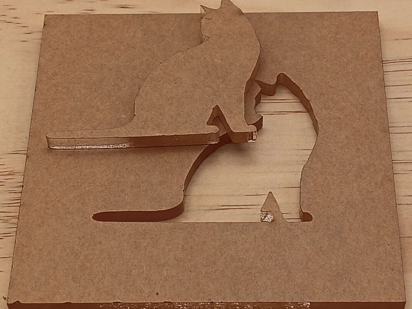 Sitting Cat Router Template