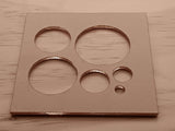 6 Piece Circle Router Template