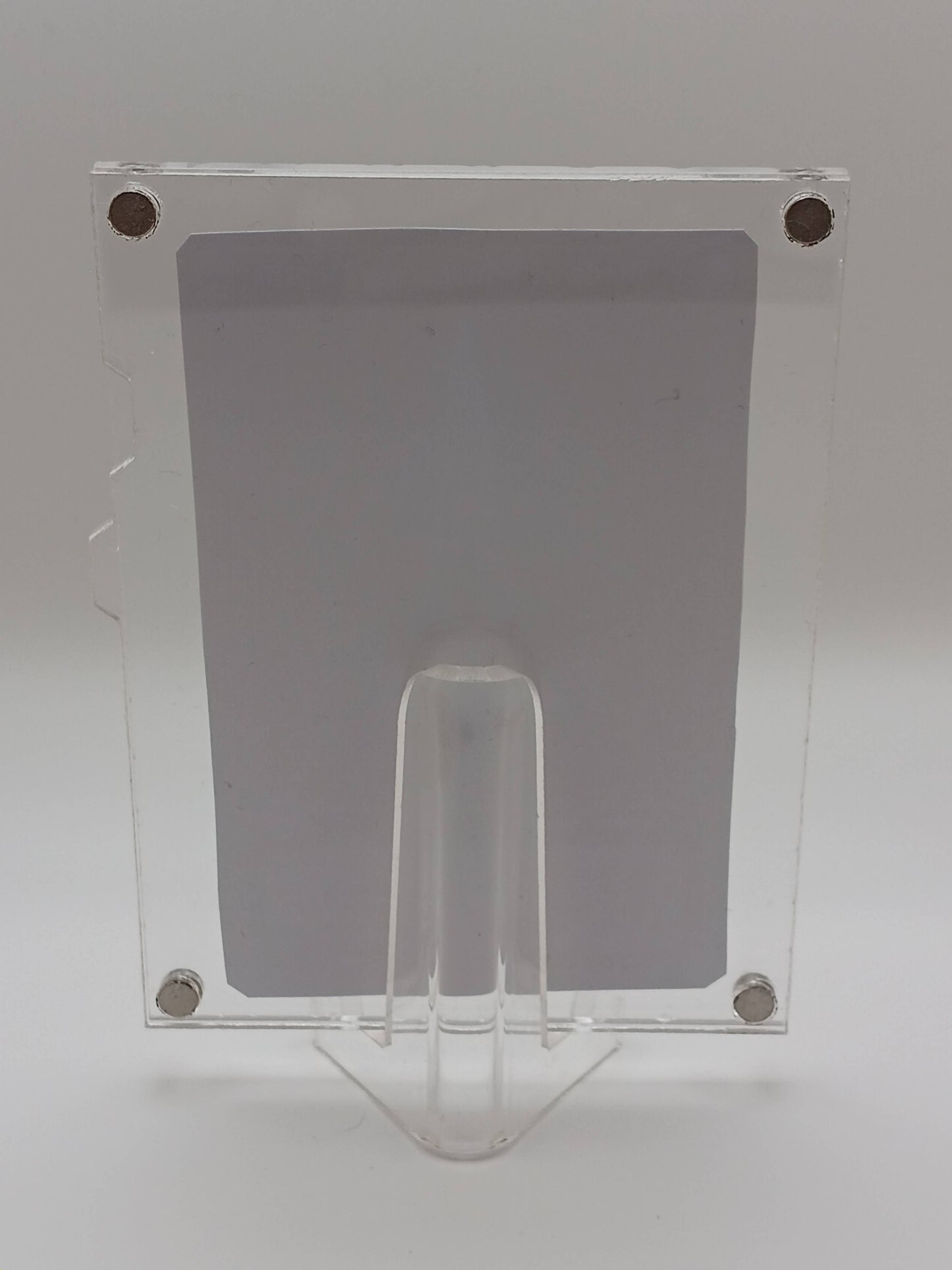 Large Easy Open Clear Magnetic Card Display Case