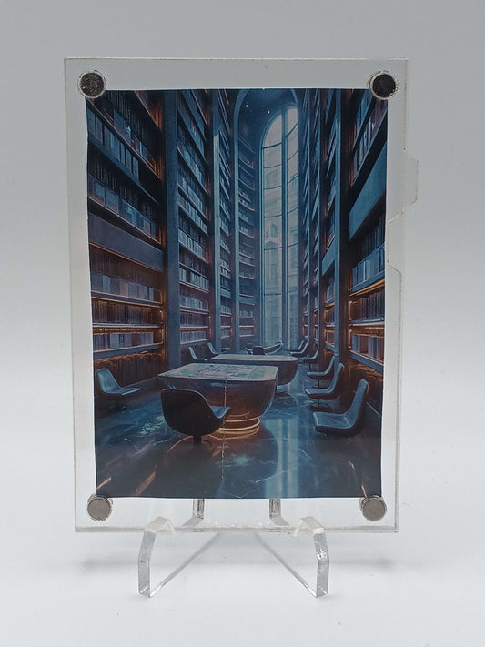Easy Open Clear Magnetic Card Display Case