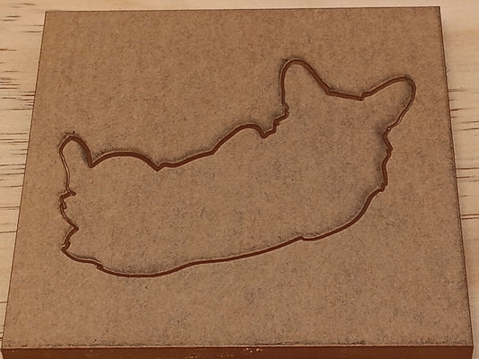 Corgi Belly Up Router Template