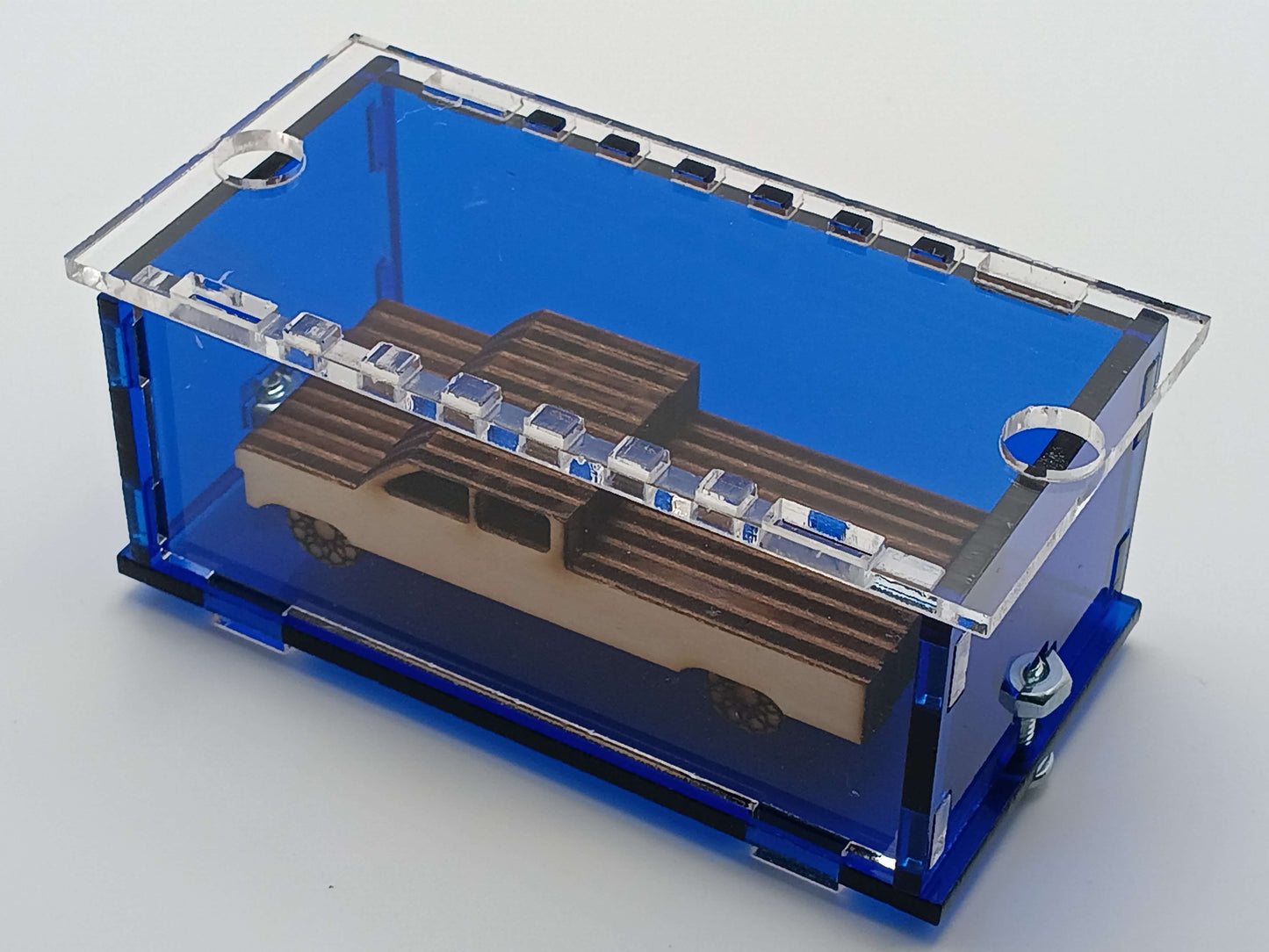 Dark Blue Case For Small Toys