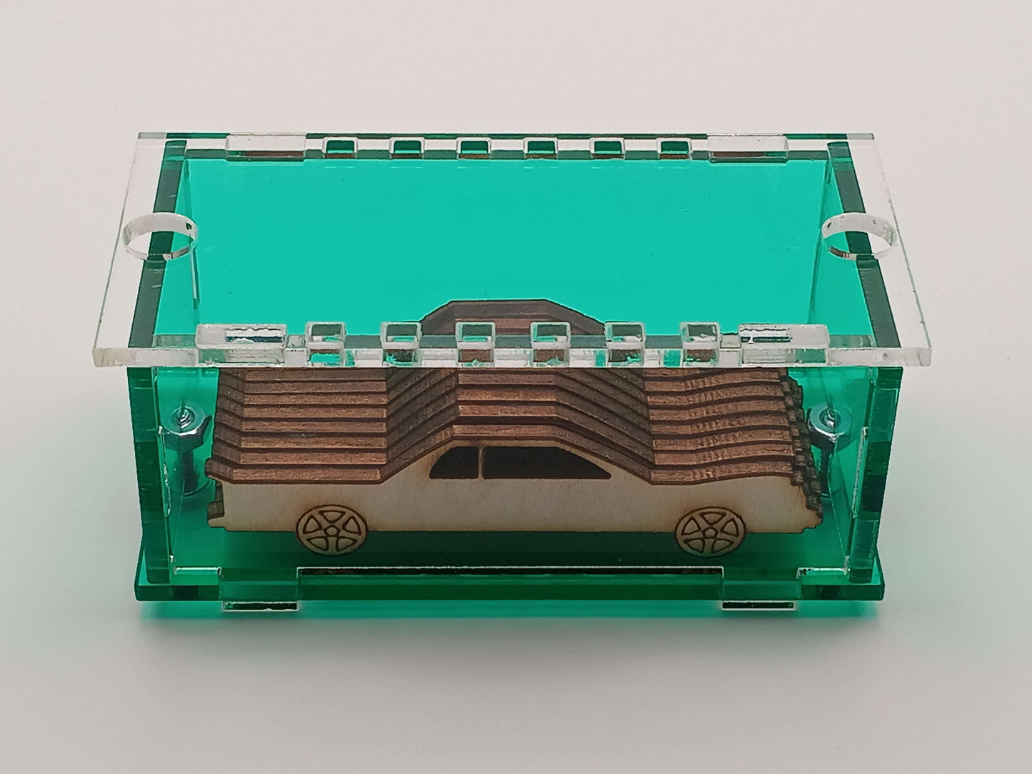 Emerald Green Case For Small Toys