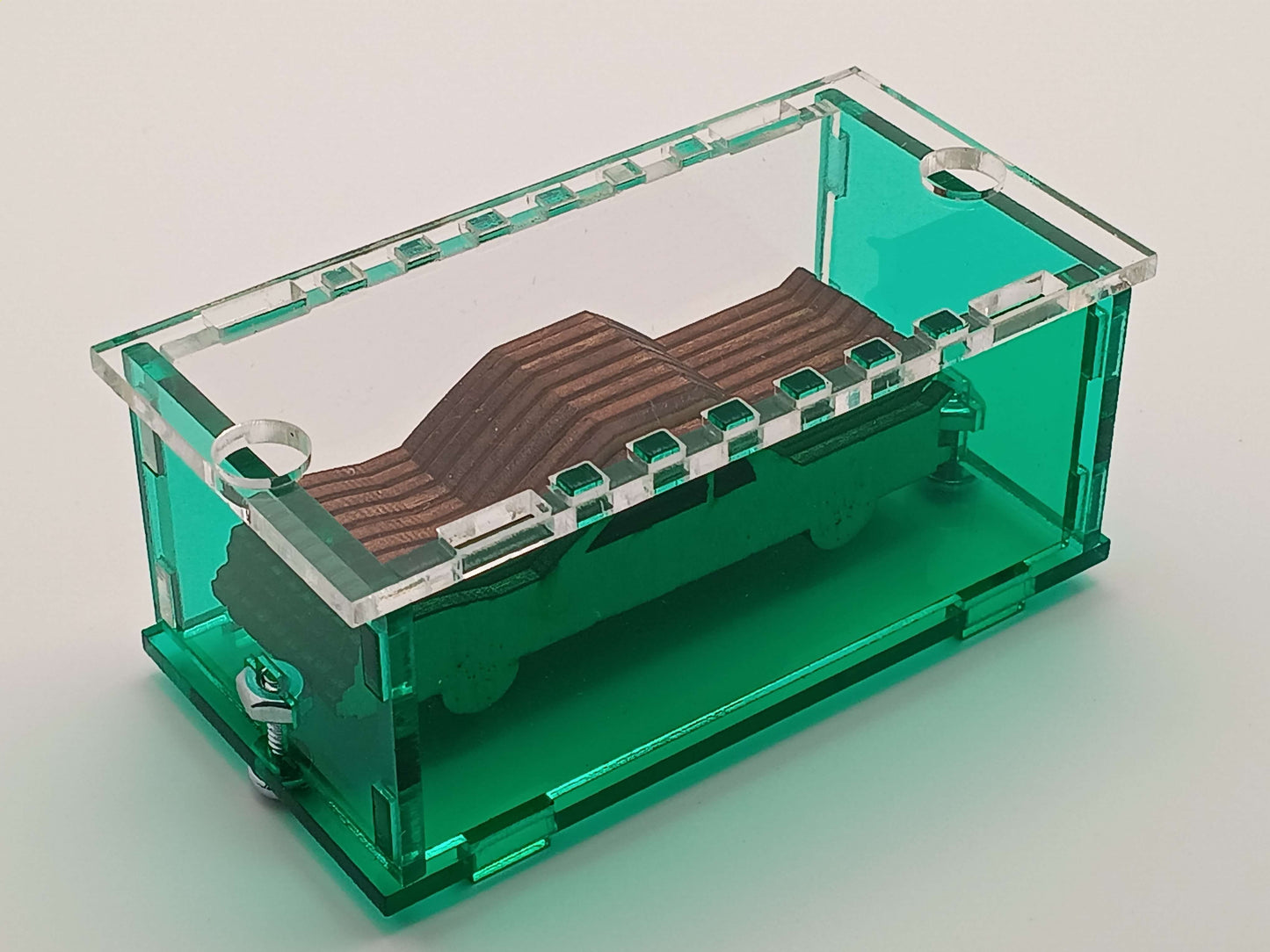 Emerald Green Case For Small Toys