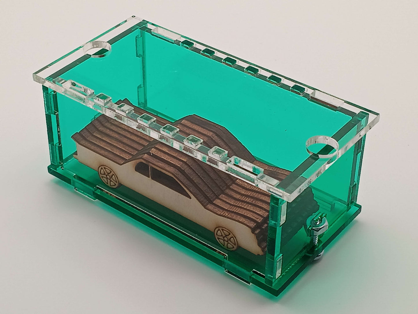 Emerald Green Case For Small Toys