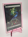 Easy Open Pink Magnetic Card Display Case