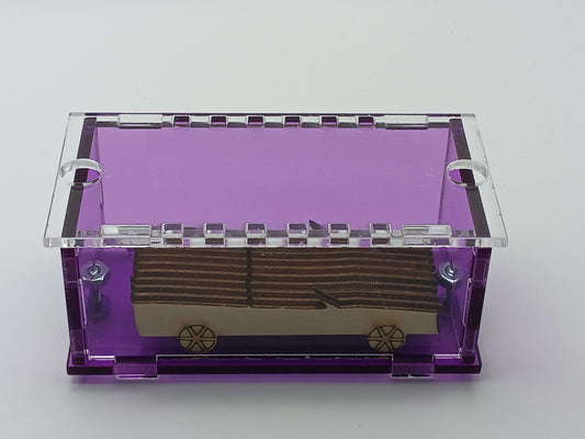 Purple Case For Small Toys